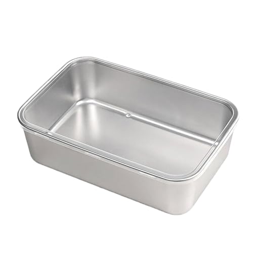 Limtula Tiramisu-Form aus Edelstahl mit verstärktem Boden, Dessert-Präsentationsform, antihaftbeschichtet, Backformen, Kuchen-Backblech von Limtula