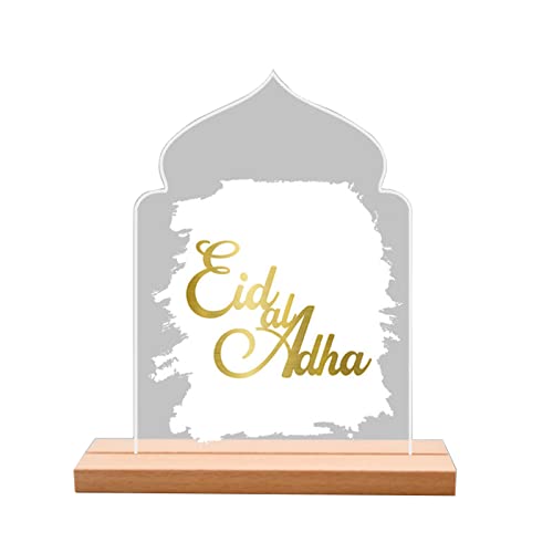 Limtula Tischdekoration, Acryl, Tischdekoration, Eid-Holztafeln, Ornamente, Partyzubehör Limtula Tischdekoration, Acryl, Tischdekoration, Eid-Holztafeln, Ornamente, Partyzubehör von Limtula