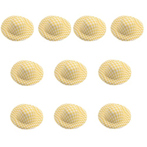 Limtula Unfertigte Hüte Basteln 5 8 Cm Stoffhut Blanks 10pcs Für Kinderpartydekorationen & Millinery Projects Hat Accessoires von Limtula