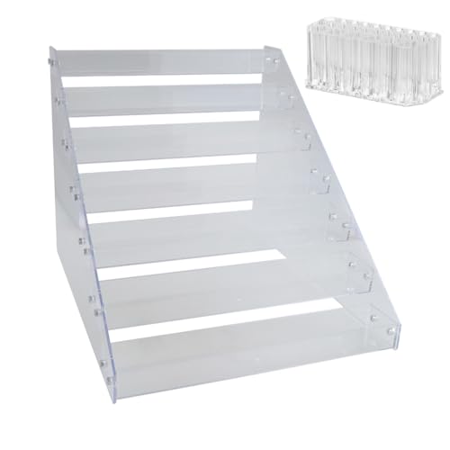 Limtula Vielseitiges Farbrohr-Organisationsregal, mehrschichtiger Acryl-Farbhalter, Ständer mit Pinsel-Organizer, für Künstler, Hobbyisten Limtula Vielseitiges Farbrohr-Organisationsregal, mehrschichtiger Acryl-Farbhalter, Ständer mit Pinsel-Organizer, für Künstler, Hobbyisten von Limtula