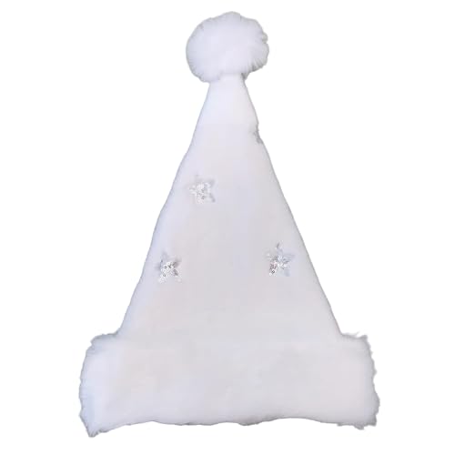 Limtula Weihnachtsmannmützen für Festival, Familientreffen, Pailletten, Stern, pelzig, Plüsch, Weihnachtsmannmütze, Urlaub, Requisiten, Hut, Party-Kopfschmuck Limtula Weihnachtsmannmützen für Festival, Familientreffen, Pailletten, Stern, pelzig, Plüsch, Weihnachtsmannmütze, Urlaub, Requisiten, Hut, Party-Kopfschmuck von Limtula