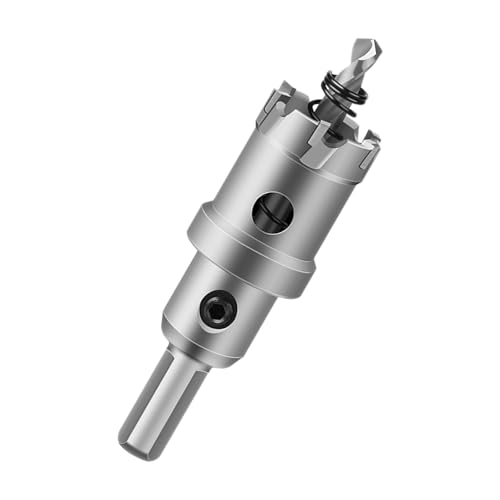 Lochschneider Für Harte Metallscheibe Spitzen Lochschneider Mit Federbelastetem Bohrer Edelstahl Stahl von Limtula