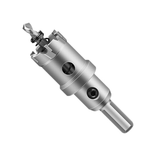 Lochschneider Für Harte Metallscheibe Spitzen Lochschneider Mit Federbelastetem Bohrer Edelstahl Stahl von Limtula