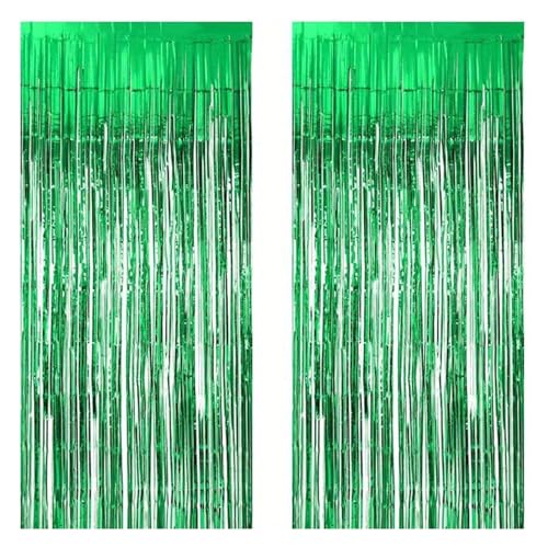 Metallischer Lametta-Vorhang für Geburtstag, Hochzeit, Urlaub, Feier, Dekoration, hängende Luftschlangen, Party-Hintergrund Metallischer Lametta-Vorhang für Geburtstag, Hochzeit, Urlaub, Feier, Dekoration, hängende Luftschlangen, Party-Hintergrund von Limtula
