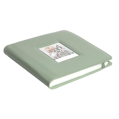 Miniatur Scrapbook Holds 288 Wide300 400 Film Photos PU Covers Fashionable For Projects Special Occasions Family Memory Album For Instants Cameras von Limtula