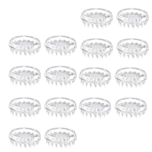Möbelbeine, Teppichschoner, Möbelrollen, transparent, Stuhlbeinbezüge, bequeme Haptik, Möbelbecher für Sofas, 12/16 Stück Möbelbeine, Teppichschoner, Möbelrollen, transparent, Stuhlbeinbezüge, bequeme Haptik, Möbelbecher für Sofas, 12/16 Stück von Limtula