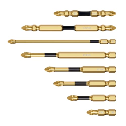 PH2-BIT Auswirkungen Magnetbits Stahl Gekreuztem Kopfbohrer 30 Mm Bis 100 Mm Lang PH2-BIT Auswirkungen Magnetbits Stahl Gekreuztem Kopfbohrer 30 Mm Bis 100 Mm Lang von Limtula