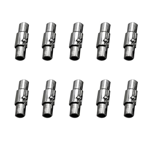 Packung Von 10 Magnetischen Verschlüssen Schmuck Making Teil Kupferkabelendkappen Für Lederseil Halskette Armbandzubehör Packung Von 10 Magnetischen Verschlüssen Schmuck Making Teil Kupferkabelendkappen Für Lederseil Halskette Armbandzubehör von Limtula