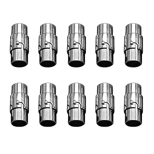 Packung Von 10 Magnetischen Verschlüssen Schmuck Making Teil Kupferkabelendkappen Für Lederseil Halskette Armbandzubehör Packung Von 10 Magnetischen Verschlüssen Schmuck Making Teil Kupferkabelendkappen Für Lederseil Halskette Armbandzubehör von Limtula