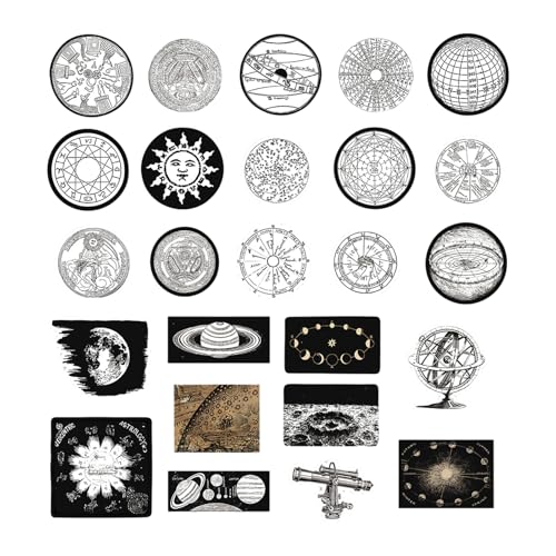 Packung Von 50 Ästhetischen Dekorativen Aufklebern Scrapbooking Für Art Craft Journal Phone Case Gitarre Laptop Und Packing Antique Packung Von 50 Ästhetischen Dekorativen Aufklebern Scrapbooking Für Art Craft Journal Phone Case Gitarre Laptop Und Packing Antique von Limtula