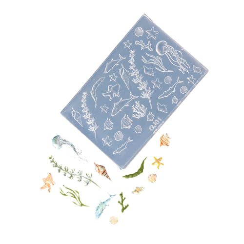 Sea Series Nails Art Silicon Schimmel Maniküre Trainingswerkzeug Professionelle Maniküreversorgung Geeignet Für Die Herstellung Von Accessoires Nahrungsnahrung Silikonhandwerksform von Limtula
