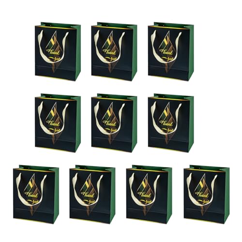 Set mit 10 Mehrzweck-Papiertüten mit Griffen für Partys, ein dekoratives Geschenk für handgefertigte Einkäufe, Geburtstagsgeschenk Set mit 10 Mehrzweck-Papiertüten mit Griffen für Partys, ein dekoratives Geschenk für handgefertigte Einkäufe, Geburtstagsgeschenk von Limtula