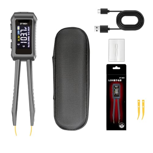 Tragbare Digitale Pinzette Tester Tester Tester Messwerkzeuge Professionelle Messgerät Tweezer Clear Display von Limtula