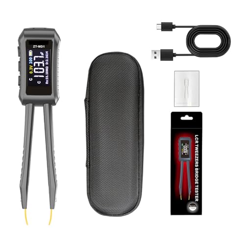Tragbare Digitale Pinzette Tester Tester Tester Messwerkzeuge Professionelle Messgerät Tweezer Clear Display von Limtula
