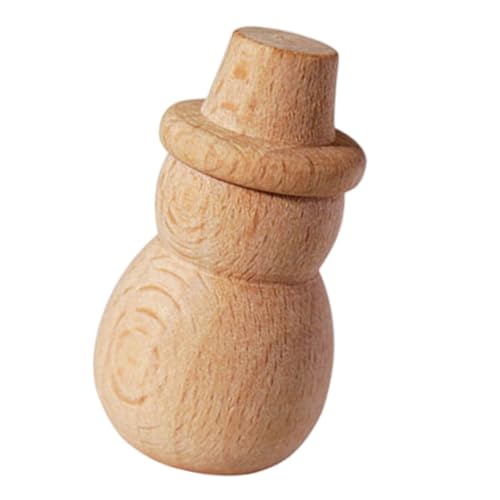 Unlackierte Holzpuppen, Baumklammern, Weihnachtsbaum, Schneemann, Figur, Handwerk für Heimdekoration, Ornament Unlackierte Holzpuppen, Baumklammern, Weihnachtsbaum, Schneemann, Figur, Handwerk für Heimdekoration, Ornament von Limtula