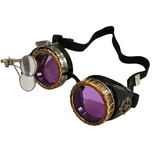 Vintage Sterevunk Brille Brille Halloween Gesicht Neuheit Lustige Brille Cosplay Kostüm Punk Gotik Brille Vintage Sterevunk Brille Brille Halloween Gesicht Neuheit Lustige Brille Cosplay Kostüm Punk Gotik Brille von Limtula