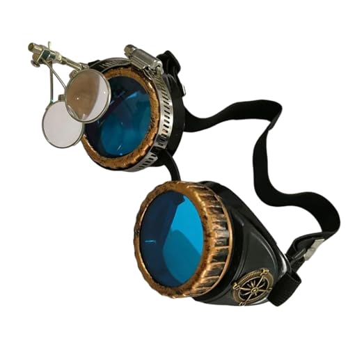 Vintage Sterevunk Brille Brille Halloween Gesicht Neuheit Lustige Brille Cosplay Kostüm Punk Gotik Brille Vintage Sterevunk Brille Brille Halloween Gesicht Neuheit Lustige Brille Cosplay Kostüm Punk Gotik Brille von Limtula