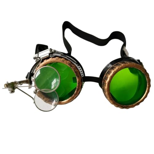 Vintage Sterevunk Brille Brille Halloween Gesicht Neuheit Lustige Brille Cosplay Kostüm Punk Gotik Brille Vintage Sterevunk Brille Brille Halloween Gesicht Neuheit Lustige Brille Cosplay Kostüm Punk Gotik Brille von Limtula