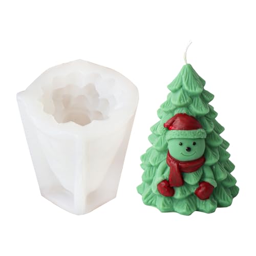 Weihnachtsbaumkerzenformen Halloween Silikonformen Duft Kerzenharz Gussformen Für Eigenheimdekorationen Diys Handwerk Weihnachtsbaumkerzenformen Halloween Silikonformen Duft Kerzenharz Gussformen Für Eigenheimdekorationen Diys Handwerk von Limtula