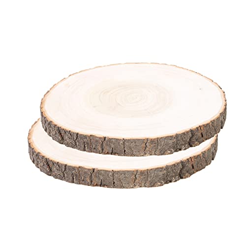 Holzscheiben 2 Stücke Holz Log Scheiben 21–25 cm Unvollendete Holzkreise Ungebohrte Holzkreise ohne Loch für DIY Handwerk Holz-Scheiben Hochzeit Mittelstücke Weihnachten Dekoration. Holzscheiben 2 Stücke Holz Log Scheiben 21–25 cm Unvollendete Holzkreise Ungebohrte Holzkreise ohne Loch für DIY Handwerk Holz-Scheiben Hochzeit Mittelstücke Weihnachten Dekoration. von Lin's Wood