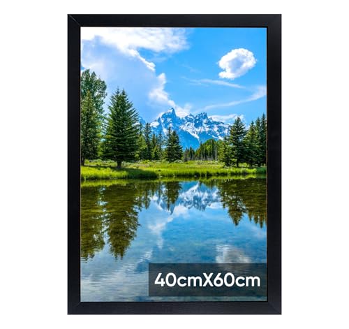 40x60cm Bilderrahmen, Rahmen aus holz,Frame 40x60cm,MDF-Rahmen Wand Bilderrahmen Moderner Fotorahmen,Schwarz,Perfekt zum Verschenken 40x60cm Bilderrahmen, Rahmen aus holz,Frame 40x60cm,MDF-Rahmen Wand Bilderrahmen Moderner Fotorahmen,Schwarz,Perfekt zum Verschenken von Lindahandel