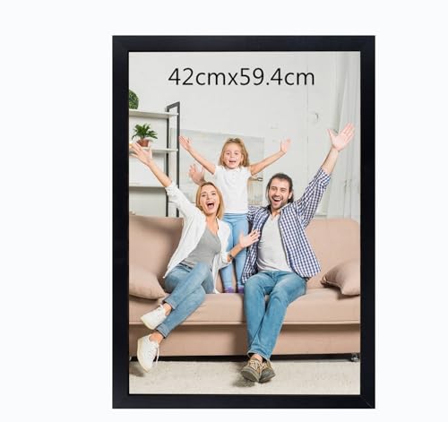 42x59.4cm Bilderrahmen, Rahmen aus holz,Frame 42x59.4cm,MDF-Rahmen Wand Bilderrahmen Moderner Fotorahmen,Schwarz,Perfekt zum Verschenken 42x59.4cm Bilderrahmen, Rahmen aus holz,Frame 42x59.4cm,MDF-Rahmen Wand Bilderrahmen Moderner Fotorahmen,Schwarz,Perfekt zum Verschenken von Lindahandel