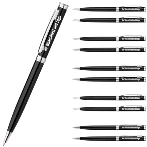 Lindahandel Kugelschreiber mit Gravur, Kugelschreiber personalisiert mit großer Farbauswahl, Personalisiert mit Name und Message. Personalisierter Metall Stift für Geschäfte, Abschlussfeiern Lindahandel Kugelschreiber mit Gravur, Kugelschreiber personalisiert mit großer Farbauswahl, Personalisiert mit Name und Message. Personalisierter Metall Stift für Geschäfte, Abschlussfeiern von Lindahandel