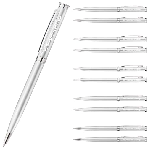 Lindahandel Kugelschreiber mit Gravur, Kugelschreiber personalisiert mit großer Farbauswahl, Personalisiert mit Name und Message. Personalisierter Metall Stift für Geschäfte, Abschlussfeiern Lindahandel Kugelschreiber mit Gravur, Kugelschreiber personalisiert mit großer Farbauswahl, Personalisiert mit Name und Message. Personalisierter Metall Stift für Geschäfte, Abschlussfeiern von Lindahandel