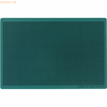 20 x Linex Schneidematte A3 (30x45cm) 3mm Kunststoff grün von Linex