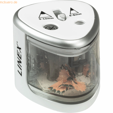 Linex Anspitzmaschine batteriebetrieben für 6-12mm weiß von Linex