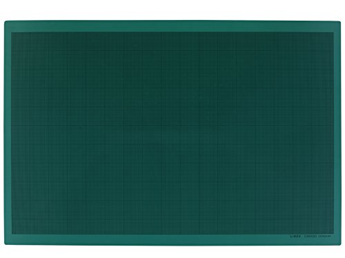 Linex Schneidematte, A1 600x900x3 mm, mm-Raster, selbstheilend, grün von Linex