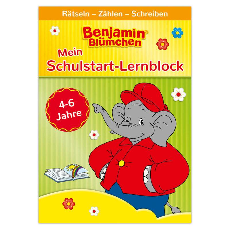 Benjamin Blümchen - Mein Schulstart-Lernblock, Kartoniert (TB) von Lingen