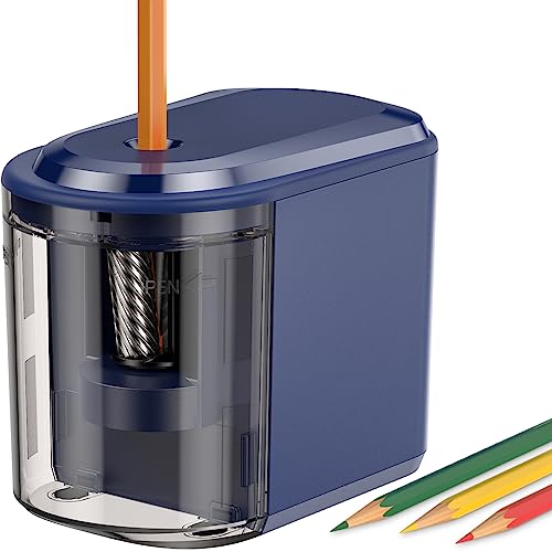 Elektrischer Spitzer, stärkere Spiralklinge, automatischer Spitzer, automatischer Stopp für 6–8 mm Nr. 2/Buntstifte, Batterie und USB-betriebener Bleistiftspitzer im Klassenzimmer, Büro, Zuhause Elektrischer Spitzer, stärkere Spiralklinge, automatischer Spitzer, automatischer Stopp für 6–8 mm Nr. 2/Buntstifte, Batterie und USB-betriebener Bleistiftspitzer im Klassenzimmer, Büro, Zuhause von Link Dream