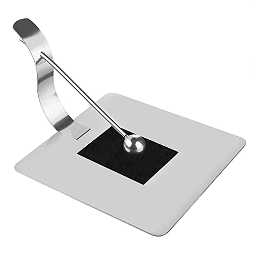 Linkidea 6,7 x 6,5 Zoll Serviettenhalter für Tische, Serviettenhalter für Küche, modernes Edelstahl-Abendessen, flaches Papierserviettentablett, Silber Linkidea 6,7 x 6,5 Zoll Serviettenhalter für Tische, Serviettenhalter für Küche, modernes Edelstahl-Abendessen, flaches Papierserviettentablett, Silber von Linkidea