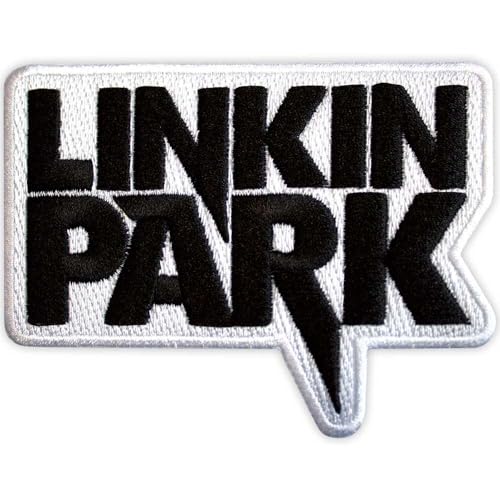 Linkin Park Gewebtes Logo zum Aufbügeln, schwarz / weiß, Einheitsgröße Linkin Park Gewebtes Logo zum Aufbügeln, schwarz / weiß, Einheitsgröße von Linkin Park