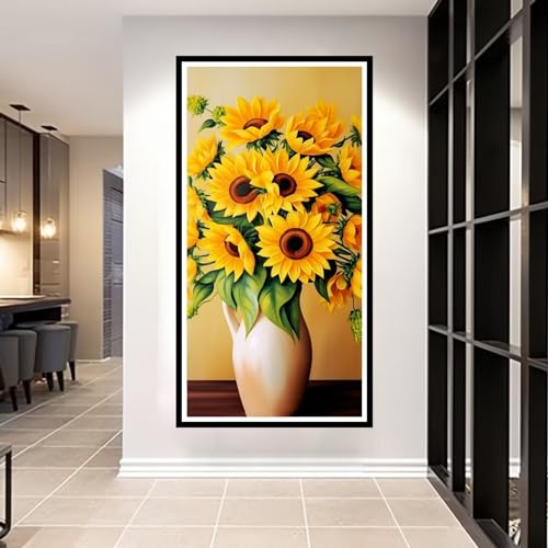 30x60cm Groß Diamond Painting Wunderschöne Sonnenblume Diamant Painting Bilder Farbe 5D DIY Diamond Painting Erwachsene Full Diamant Malerei Stickerei Set Kreuzstich Home Dekor Geschenke Weihnachten 30x60cm Groß Diamond Painting Wunderschöne Sonnenblume Diamant Painting Bilder Farbe 5D DIY Diamond Painting Erwachsene Full Diamant Malerei Stickerei Set Kreuzstich Home Dekor Geschenke Weihnachten von Linncen