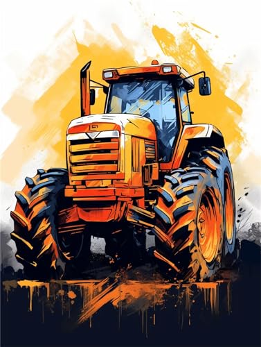Malen nach Zahlen für Erwachsene, DIY Traktor Malen nach Zahlen Kunst-Set, Bauernhof DIY Erwachsene Vorgedruckte Leinen Leinwand Ölgemälde, Malen Nach Zahlen ab 7 Jahre Mädchen, Ohne Rahmen 40x50cm Malen nach Zahlen für Erwachsene, DIY Traktor Malen nach Zahlen Kunst-Set, Bauernhof DIY Erwachsene Vorgedruckte Leinen Leinwand Ölgemälde, Malen Nach Zahlen ab 7 Jahre Mädchen, Ohne Rahmen 40x50cm von Linncen