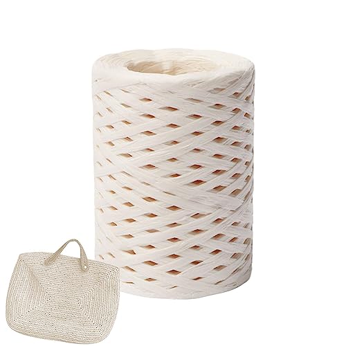Linsition Naturbast Papierband Bastgarn Zum Häkeln | Bast Raffia Natur Papierschnur, Packschnur Für Handwerksprojekte, Geschenkverpackung, Weben Und Gärtnern Linsition Naturbast Papierband Bastgarn Zum Häkeln | Bast Raffia Natur Papierschnur, Packschnur Für Handwerksprojekte, Geschenkverpackung, Weben Und Gärtnern von Linsition
