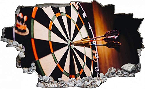 Wandtattoo Dartscheibe Bullseye Wandsticker Wandaufkleber 3D-Effekt Durchbruch für Babyzimmer Kinderzimmer 60x90cm Wandtattoo Dartscheibe Bullseye Wandsticker Wandaufkleber 3D-Effekt Durchbruch für Babyzimmer Kinderzimmer 60x90cm von Linyuan