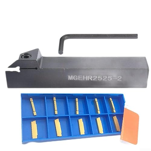 Lioaeust CNC-Nut-Schneidwerkzeuge, MGEHR2525-2, 2 mm breit, Bohrstangenhalter, Nut-Schneidwerkzeuge + MGMN200-G Einsatz für die Endbearbeitung Lioaeust CNC-Nut-Schneidwerkzeuge, MGEHR2525-2, 2 mm breit, Bohrstangenhalter, Nut-Schneidwerkzeuge + MGMN200-G Einsatz für die Endbearbeitung von Lioaeust