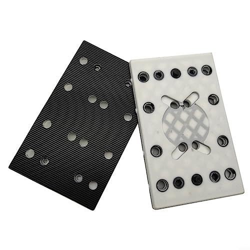 Lioaeust Schleifpad, 130 x 80 mm, 12 Löcher, Ersatz-Backup-Platte, Elektrowerkzeug, Ersatzplatte für RTS 400 REQ Lioaeust Schleifpad, 130 x 80 mm, 12 Löcher, Ersatz-Backup-Platte, Elektrowerkzeug, Ersatzplatte für RTS 400 REQ von Lioaeust