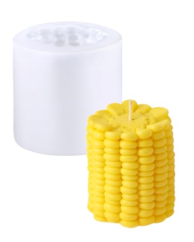 Liobelon Silikonform in Maisform, 3D-Maisformen, künstliche Lebensmittel, Süßigkeitenform, französisches Dessert, Mousse, Maisform, Kerzenform für Fondant, Schokolade, Ton, Seife, Lotion, Bar Liobelon Silikonform in Maisform, 3D-Maisformen, künstliche Lebensmittel, Süßigkeitenform, französisches Dessert, Mousse, Maisform, Kerzenform für Fondant, Schokolade, Ton, Seife, Lotion, Bar von Liobelon