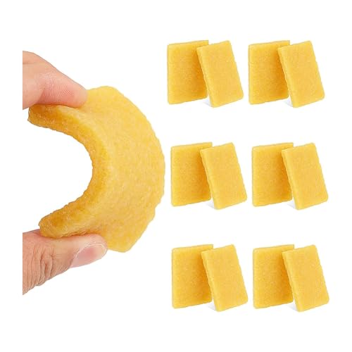 Lioggyet 12 Stück Kleberrückstände, Radiergummi, Radiergummi mit Polymergehalt zum Entfernen von Klebstoffrückständen von Lioggyet