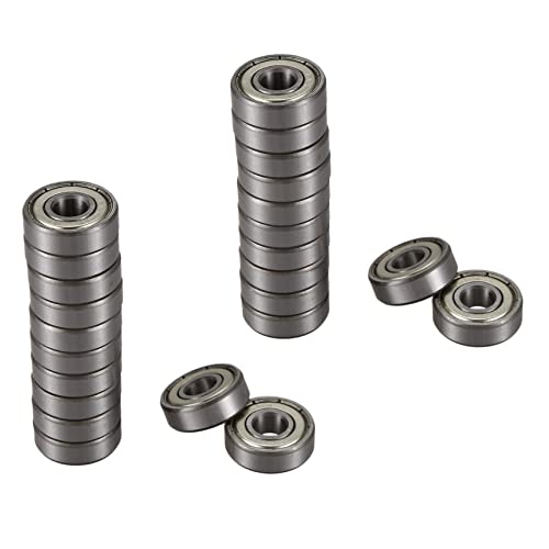 Lioggyet 24 Stück 608Z 22 mm x 8 mm x 7 mm starres einreihiges Kugellager Lioggyet 24 Stück 608Z 22 mm x 8 mm x 7 mm starres einreihiges Kugellager von Lioggyet