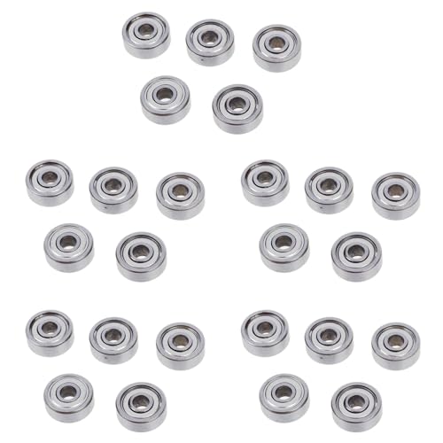Lioggyet 4 x 13 x 5 mm kleine Kugellager, Mini-geschirmt, 624Z, 25 Stück Lioggyet 4 x 13 x 5 mm kleine Kugellager, Mini-geschirmt, 624Z, 25 Stück von Lioggyet