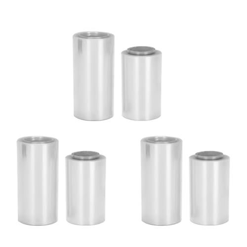 Lioggyet 6 Stück 8/10 cm Kuchenformen, transparente Folie, Rollen für Kuchen, Mousse, Acetat-Blätter, Band zum Verpacken von Schokolade, Streifen, Werkzeug von Lioggyet