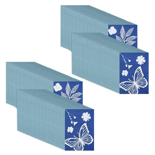 Lioggyet Cyanotyp-Papier-Set für Solardruckpapier, 146 Stück, Solar-Zeichenpapier, Empfindlichkeit, natürliches Druckpapier mit Solardruck Lioggyet Cyanotyp-Papier-Set für Solardruckpapier, 146 Stück, Solar-Zeichenpapier, Empfindlichkeit, natürliches Druckpapier mit Solardruck von Lioggyet