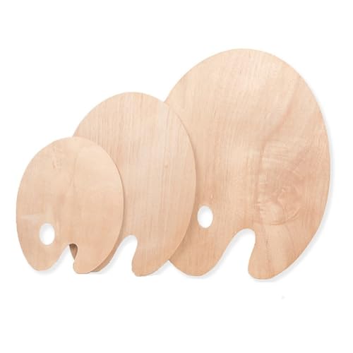 Lioggyet Holzfarbe, oval, mit Daumenloch Lioggyet Holzfarbe, oval, mit Daumenloch von Lioggyet