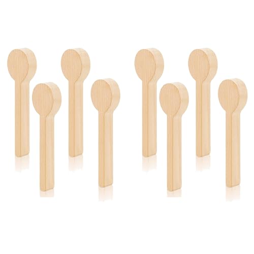 Lioggyet Holzschnitzlöffel, 8-teilig, aus Holz, handgefertigt, unlackiert, für den Start von Whittler Lioggyet Holzschnitzlöffel, 8-teilig, aus Holz, handgefertigt, unlackiert, für den Start von Whittler von Lioggyet