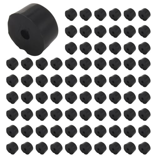 Lioggyet Möbelbeine aus schwarzem Gummi, 13 mm x 7 mm, 180 Stück Lioggyet Möbelbeine aus schwarzem Gummi, 13 mm x 7 mm, 180 Stück von Lioggyet